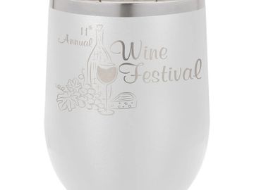 personalized wine cup