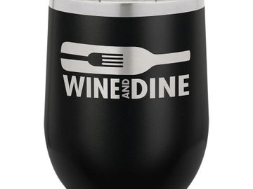 personalized wine tumbler