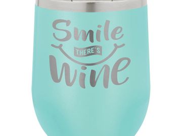 vaso de vino personalizado