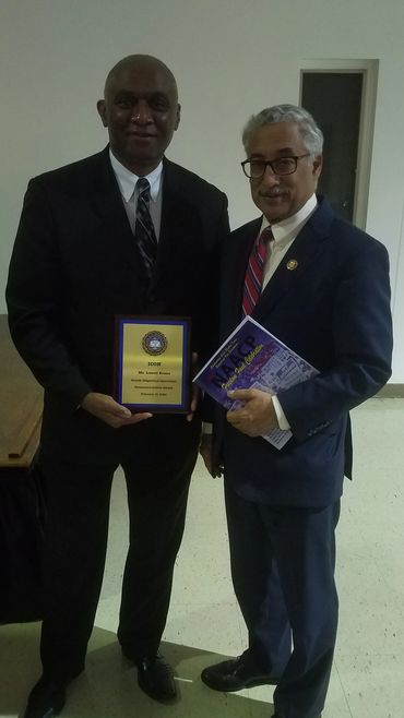 Mr. Lowell Evans and Congressman Bobby Scott