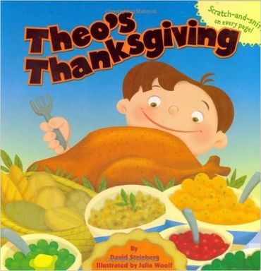 Cover of children's book Theo's Thanksgiving by author David Steinberg