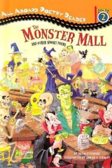 Cover of children's book The Monster Mall by author David Steinberg