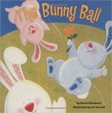 Cover of children's book The Bunny Ball by author David Steinberg
