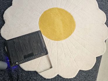 Coffee Stain Removal Wool Rug