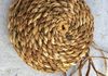 Cordage basket made with day lilies