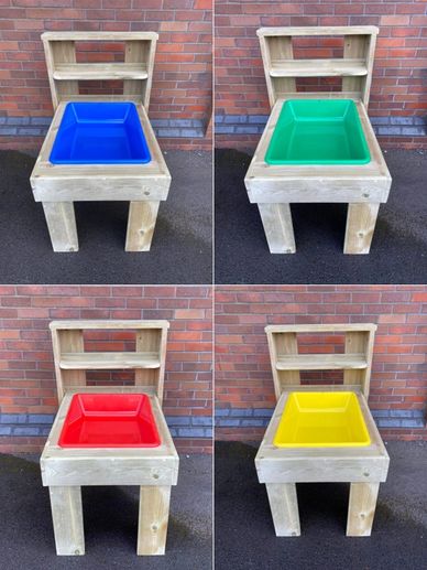 Children's EYFS Resources - wooden outdoor Sand, water Messy Play Table