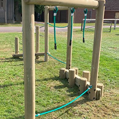 Wood U Believe It Ltd Range of MINI Timber Trim Trails Adventure Trails