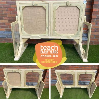 Multi-purpose Art, Craft, Sewing and Weaving Frame. Highly Commended by Teach Early Years Awards