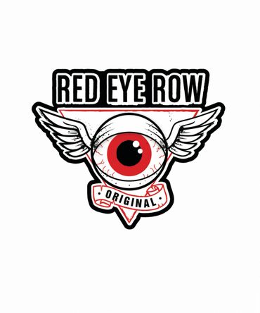 Red Eye Row original red eyeball with wings