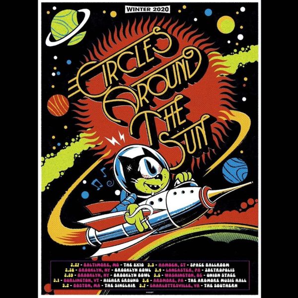 Circles Around The Sun Winter 2020 Tour Poster