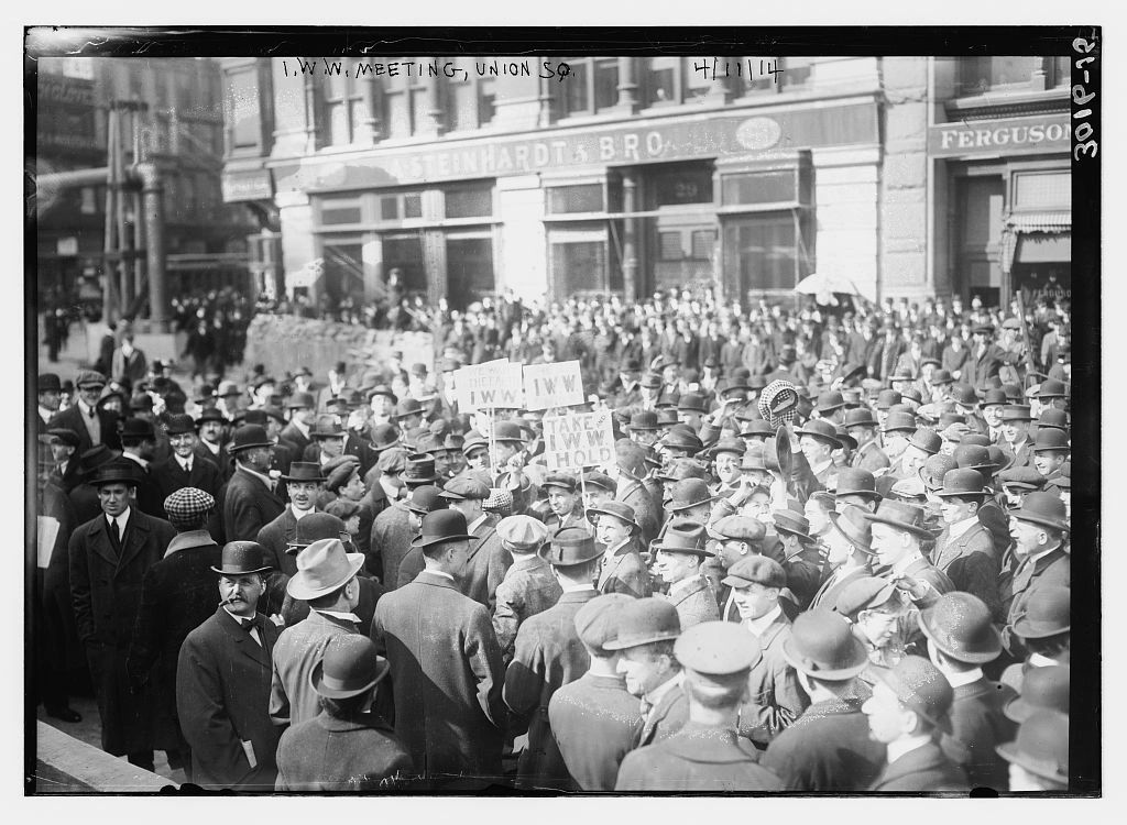IWW rally