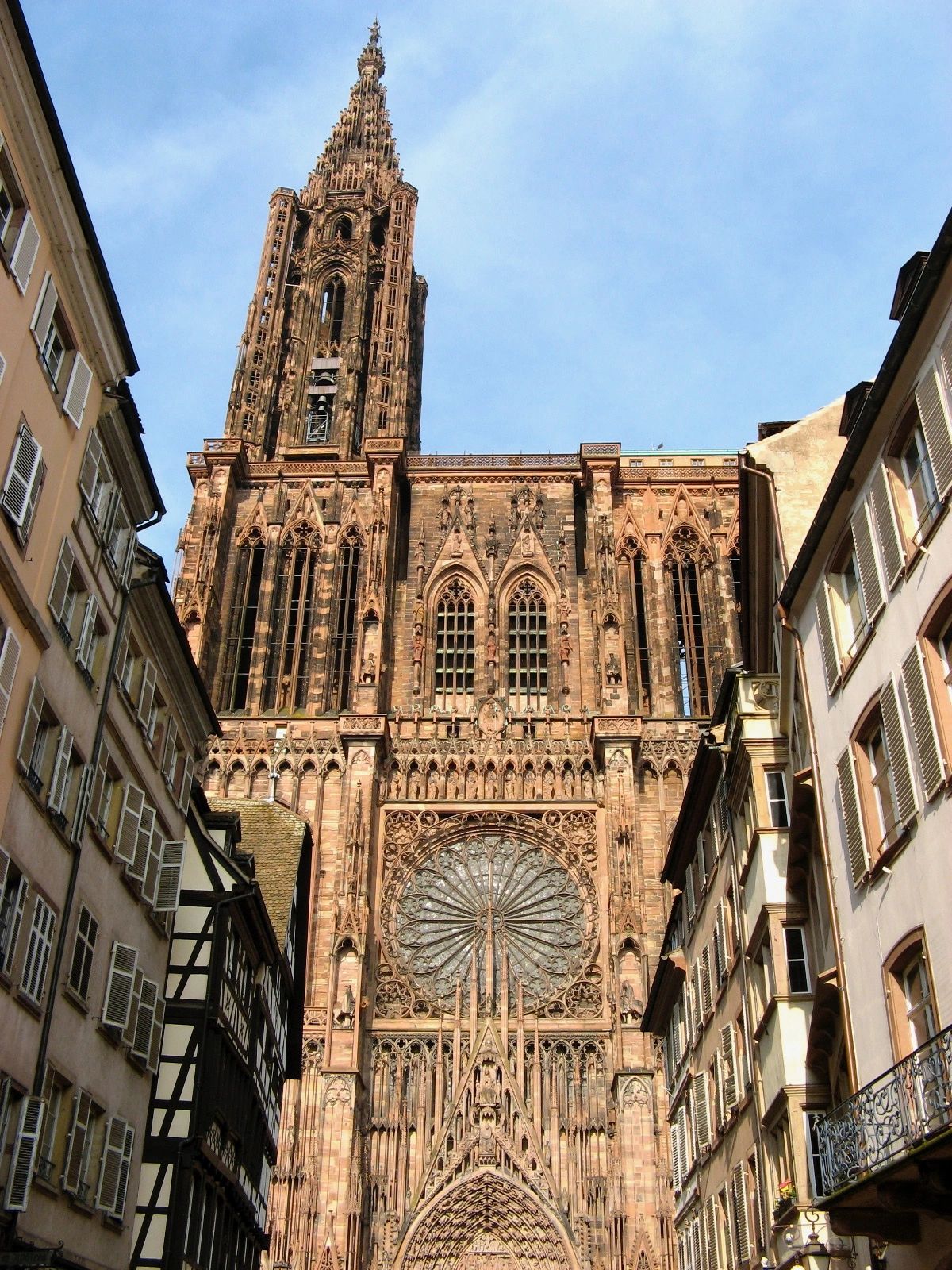 Strasbourg Cathedral, west facade and main portal
