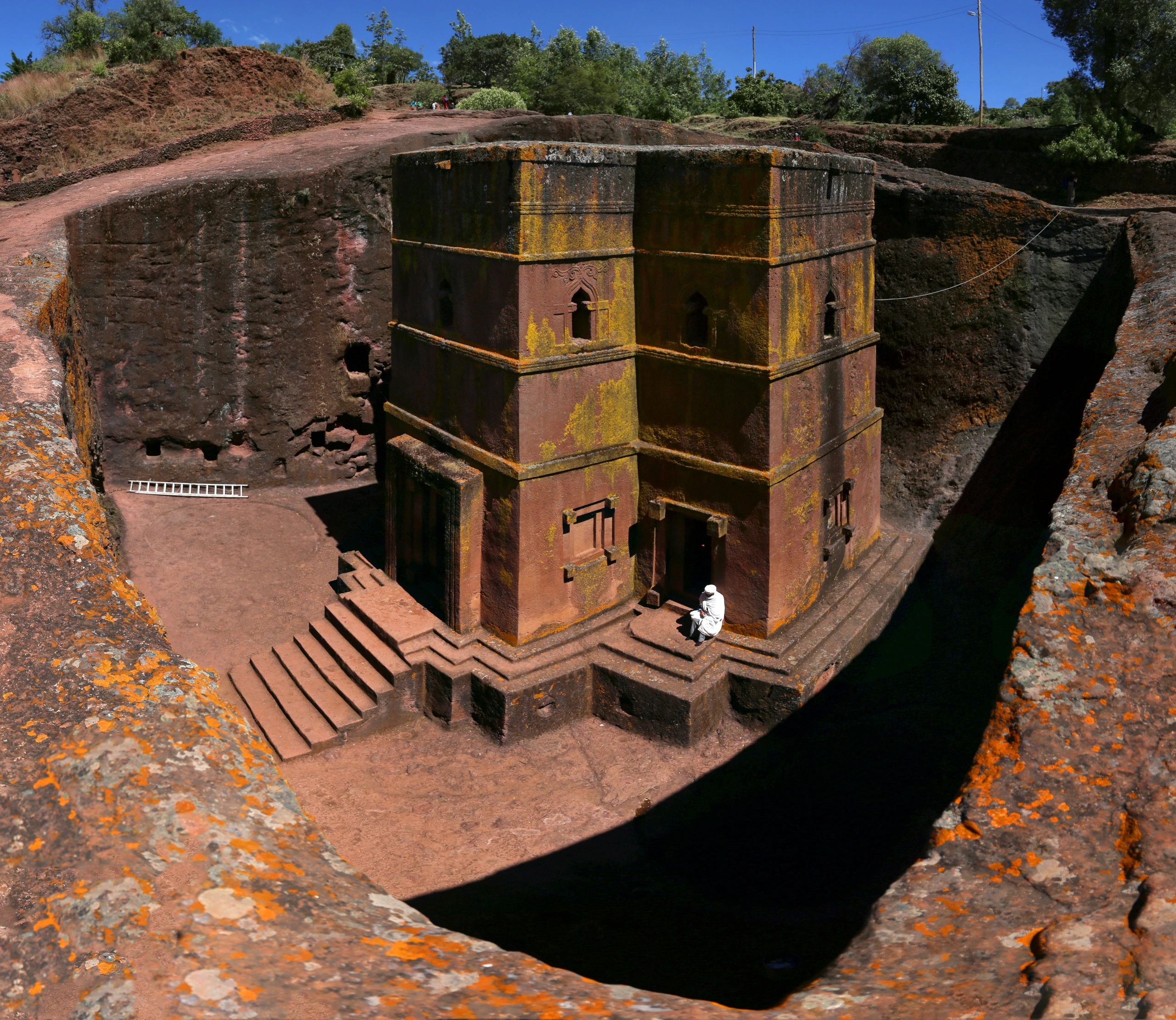 Bete Ghiorgis (Church of St. George), Lalibela, Ethiopia.