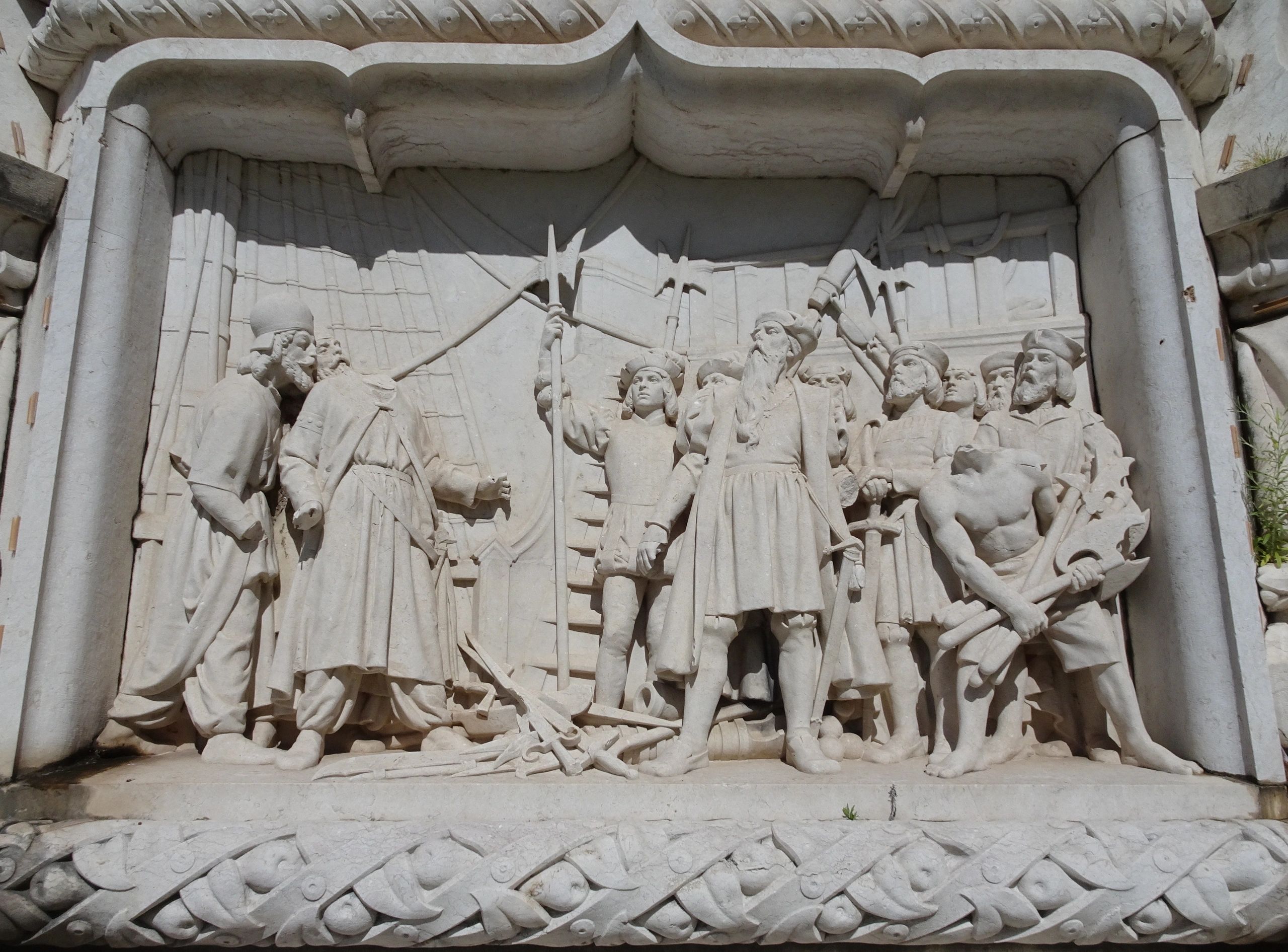 Albuquerque statue detail