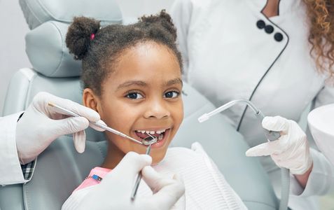 Pediatric dental checkup