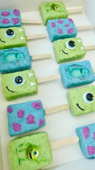 Monsters Inc Themed Treats