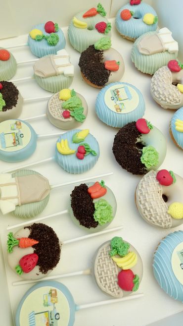 Locally Grown Baby Shower Treats