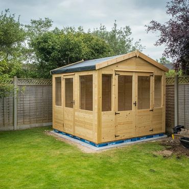 Garden Shed Assembly & Base Installation