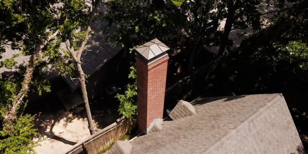 A residential chimney sweeping service job as well as chimney repairs, here in Tulsa, Oklahoma. 