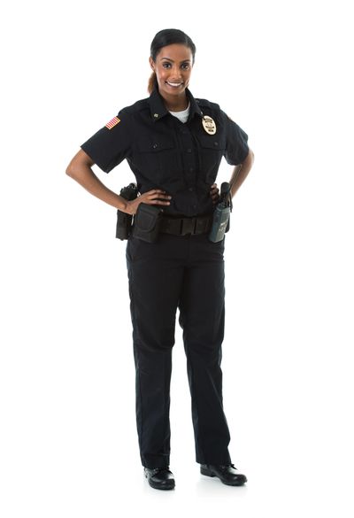 Woman Hero Police Officer