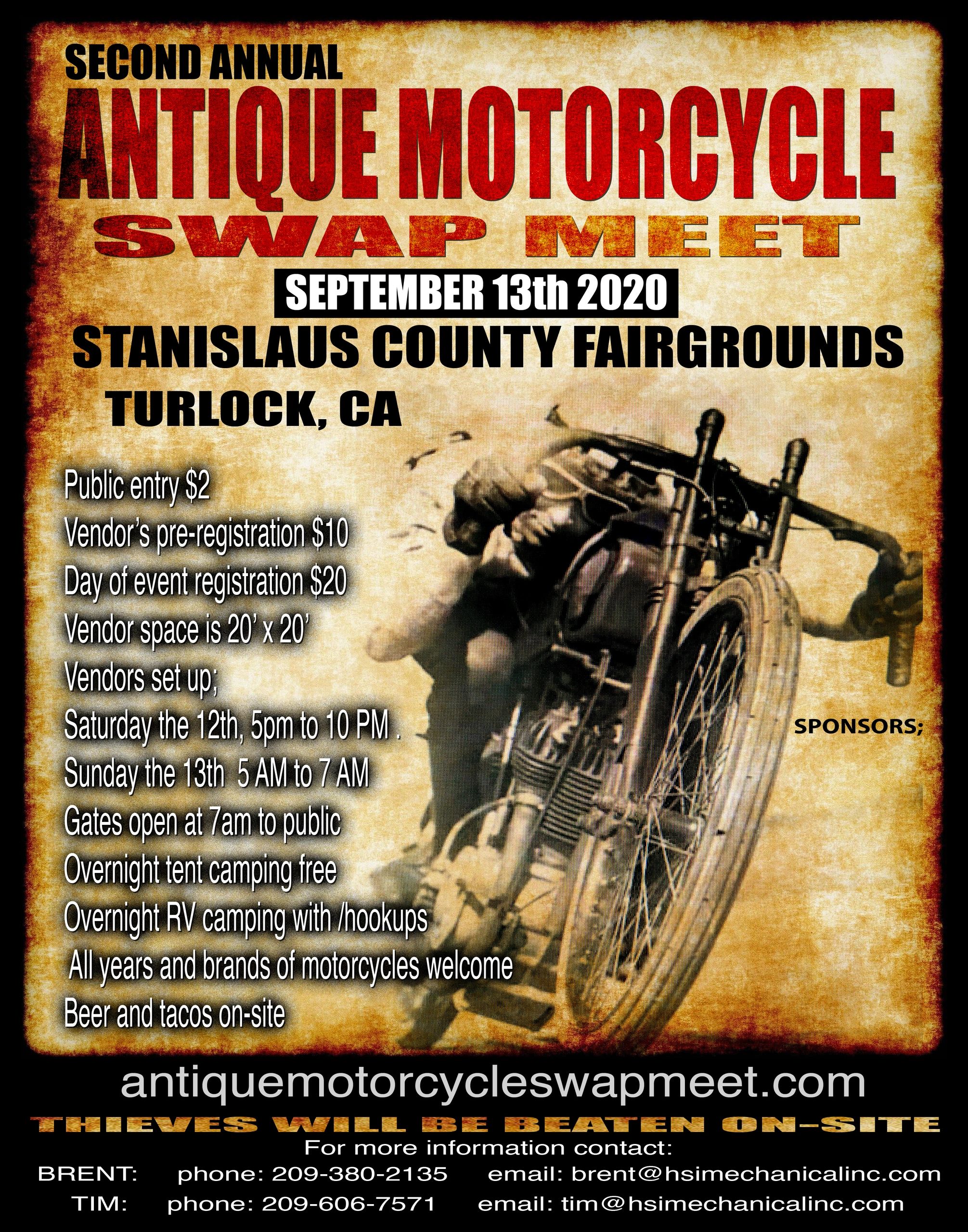 Shop Antique Motorcycle Swapmeet