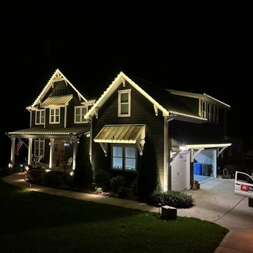 J&N Property Services Christmas Light Installation Service in Huntersville NC