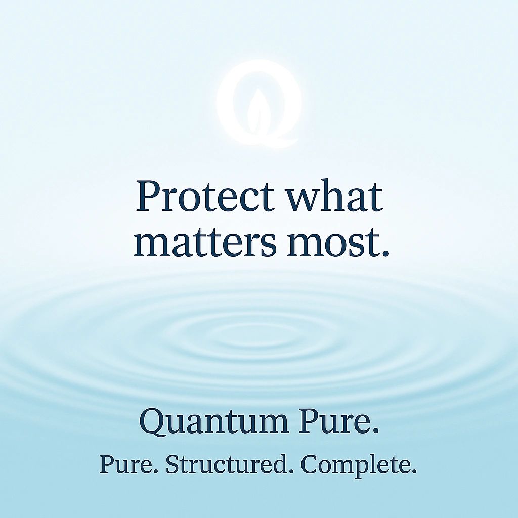 Quantum Pure: Protect what matters most with purity and structure.