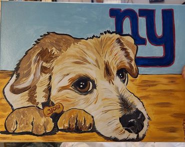 pet portrait
pet painting
dog painting