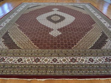 9x12 fine Tabriz rug