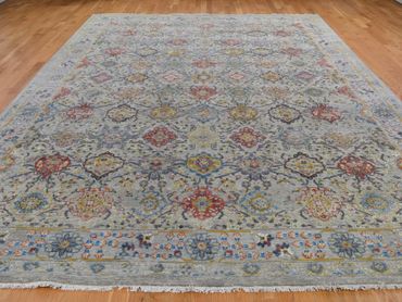 ushak Turkish fine wool rug 