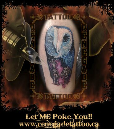 Toy Story tribute with a galaxy owl