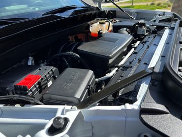 Detailed engine bay