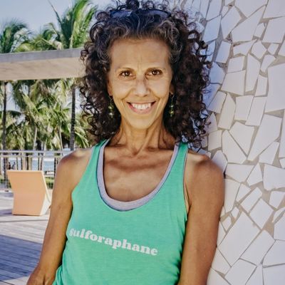 woman smiling senior personal fitness miami beach vegan lifestyle