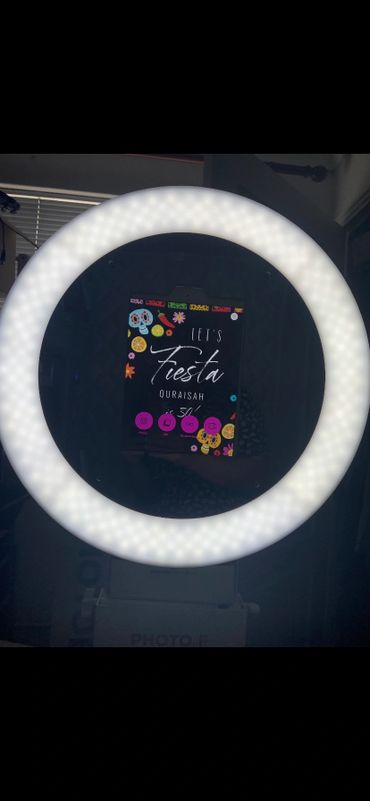 LED ring light PHOTOBOOTH