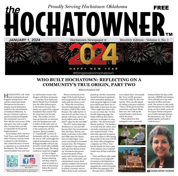 who built hochatown. hochatown economy. hochatown community. hochatown tourism. hochatown recreation