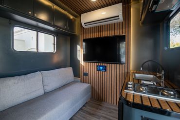 Troy the Truck Interior Living Area
