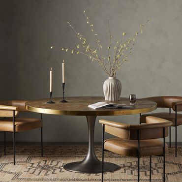 fun dining table, cool dining table, four hands furniture in cincinnati