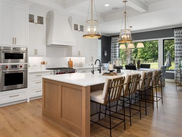 Kitchen by ID Cincinnati & Robert Lucke Homes, featuring modern design and high-end finishes at Home