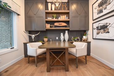 Home office by ID Cincinnati, blending style and functionality at Homearama 2019.