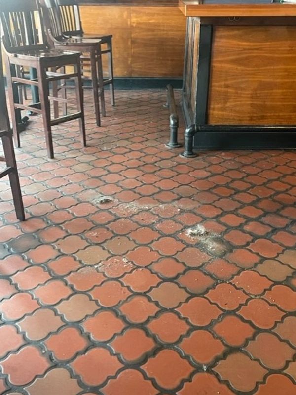 Commercial Floor before.