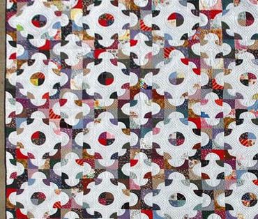 One of Inez Rinning-rabbit's hand made quilts.