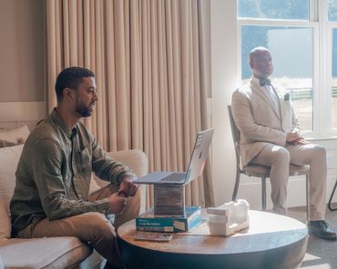 Over 50 people attended the Hereafter Farms Land is Wealth event virtually. Radar looks on as they p