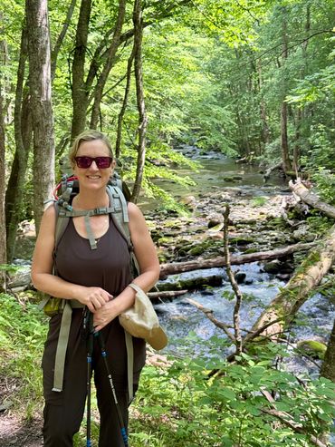 Husky Gap Trail in the Great Smoky Mountains, TN