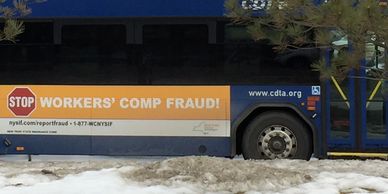 New York State Insurance Fund Anti-Fraud 
Transit Advertising  