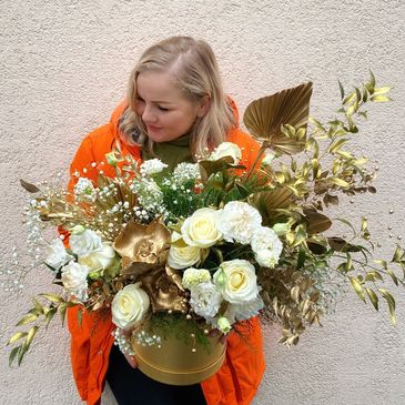 Blumenbox in Größe XL von frankfurtflowers; Foto: frankfurtflowers