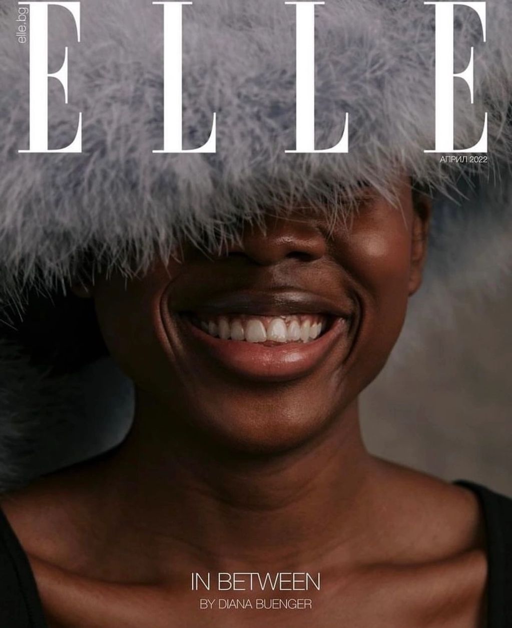 ELLE Bulgaria Front Cover Story Grey Hat