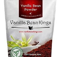 ground vanilla bean powder for elderberry elderflower tea