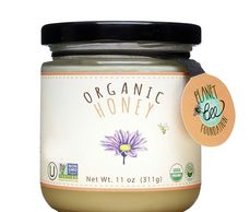 USDA certified organic raw honey