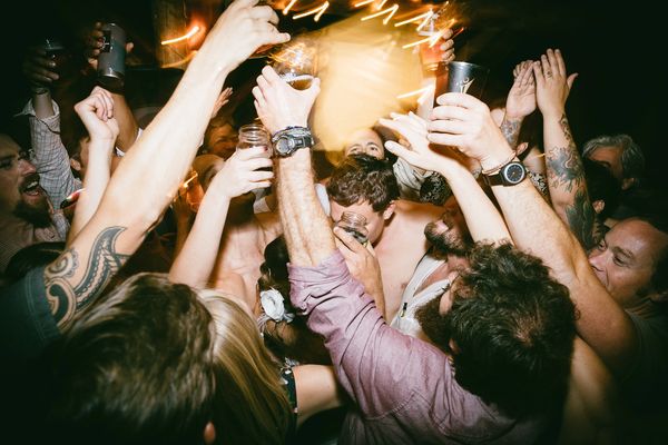 Hip Epic Wedding Reception Dance Party