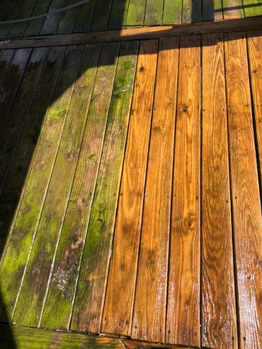 deck powerwashing